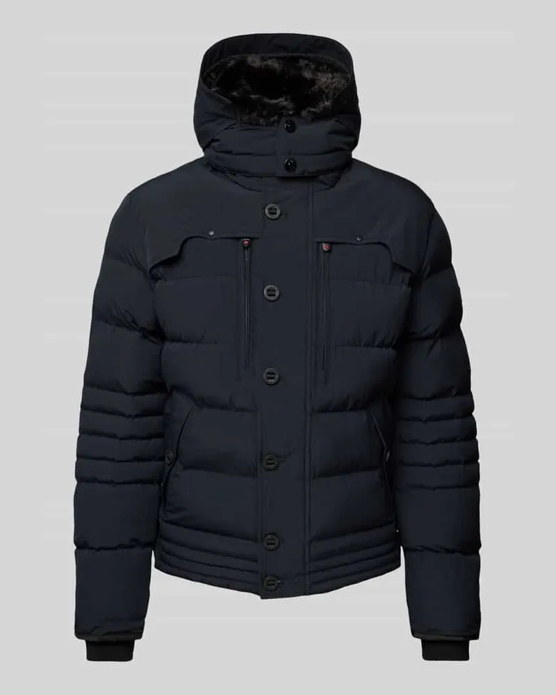 Wellensteyn Regular Fit Steppjacke mit dicker Wattierung Modell 'STARSTREAM Marine