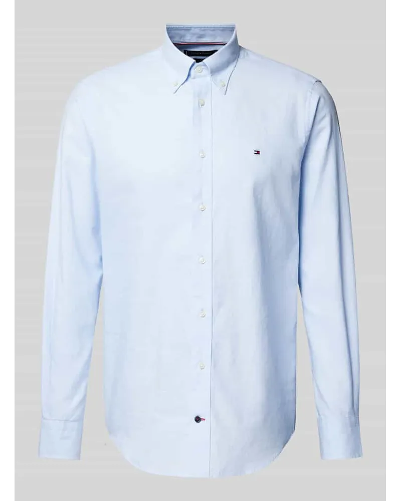 Tommy Hilfiger Business-Hemd mit Button-Down-Kragen Modell 'Henry Bleu