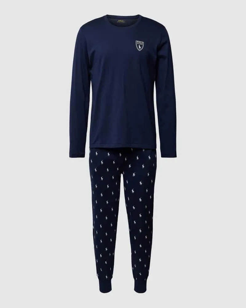 Ralph Lauren Sweatanzug mit Label-Details Marine