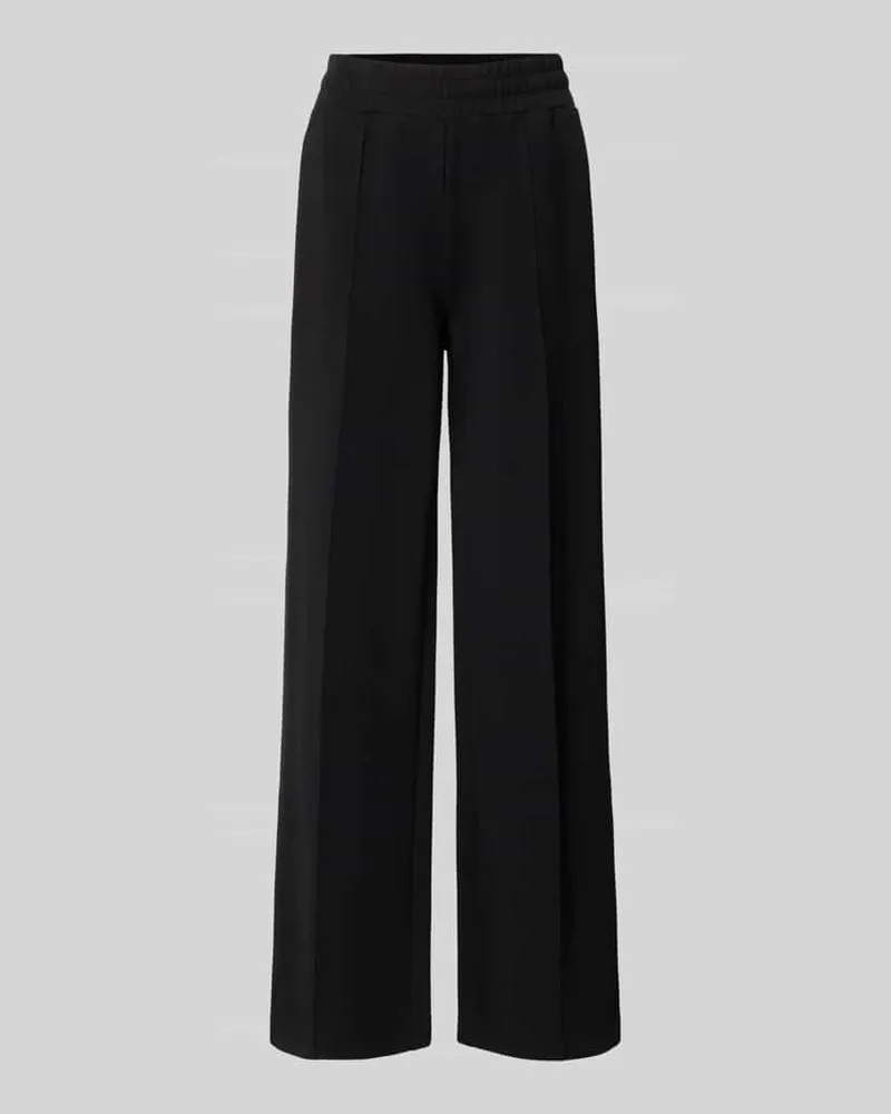 Varley Wide Leg Sweatpants aus Viskose-Mix Black