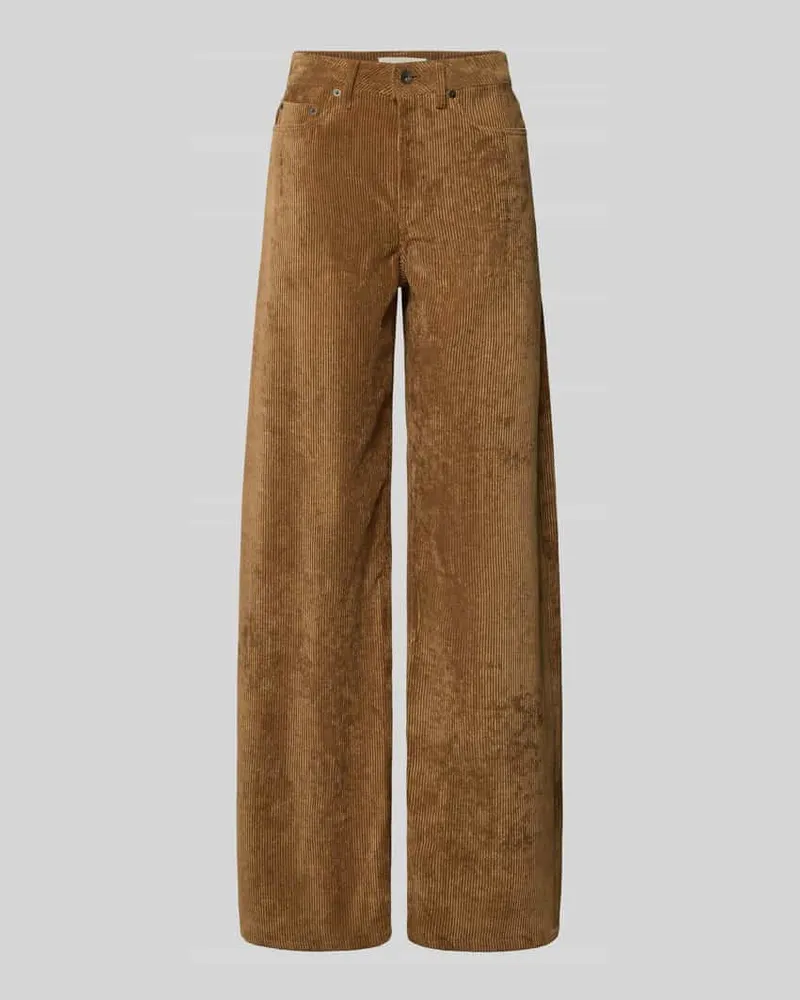 Drykorn Cordhose mit Eingrifftaschen Modell 'MEDLEY Dunkelbraun