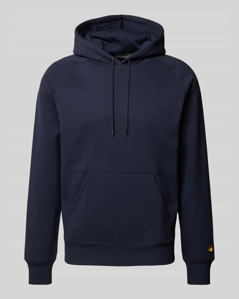 Carhartt WIP Hoodie in melierter Optik Marine