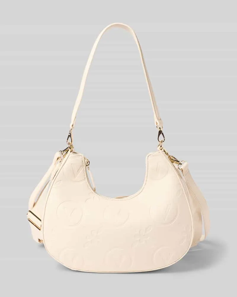 Valentino Bags Handtasche mit Label-Details Modell 'SAMBA Ecru