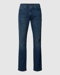 Levi's Straight Leg Jeans im 5-Pocket-Design Modell '511 JUST ONE MORE Dunkelblau