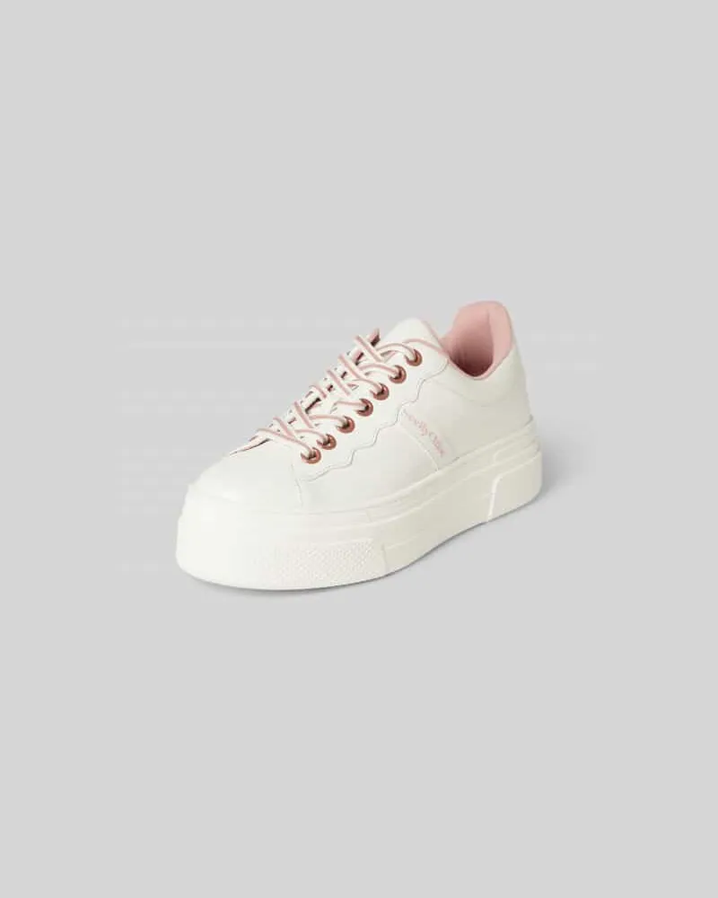 See by Chloé Sneaker mit Label-Detail Weiss