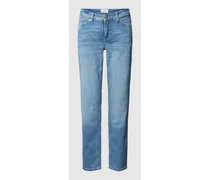 Regular Fit Jeans mit verkürzter Passform