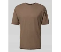 T-Shirt in Melange-Optik Modell 'Eros