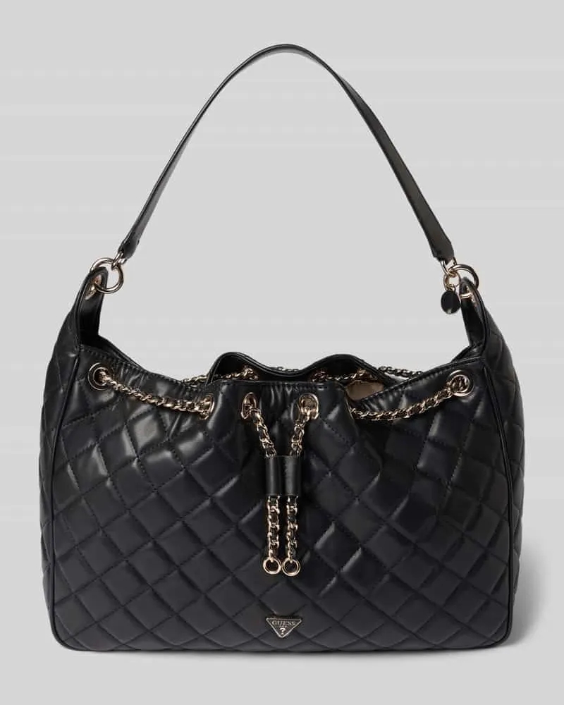 Guess Handtasche in Stepp-Optik Modell 'JULIET Black
