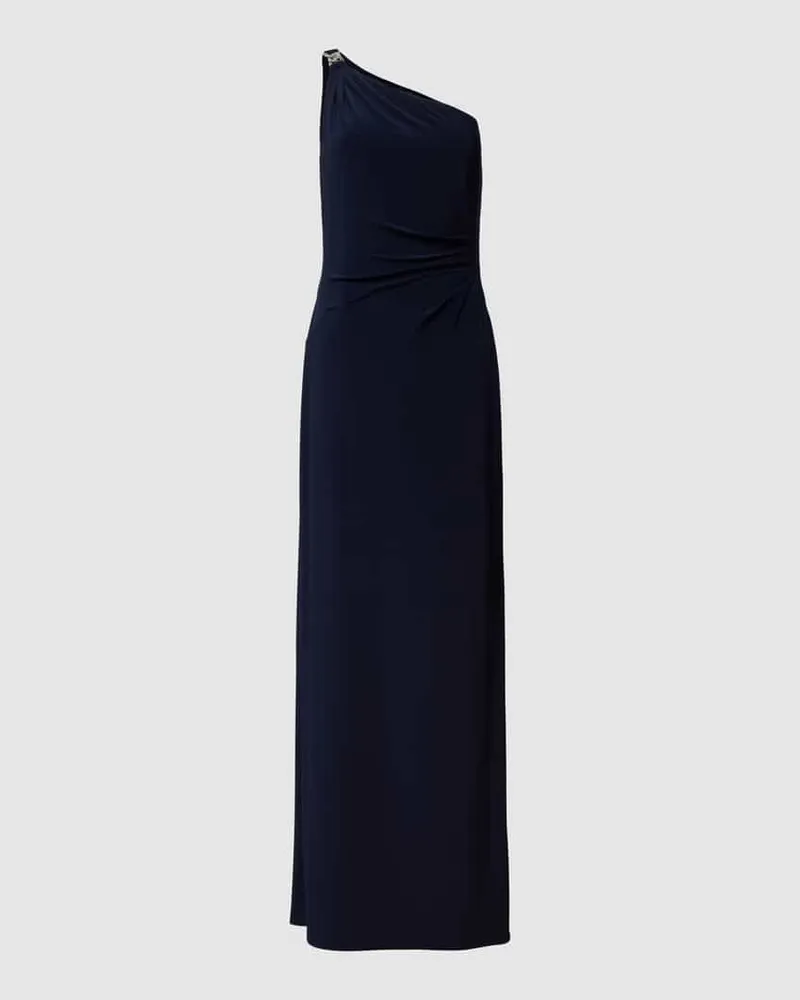 Ralph Lauren Abendkleid mit Zierbesatz Modell 'BELINA Marine