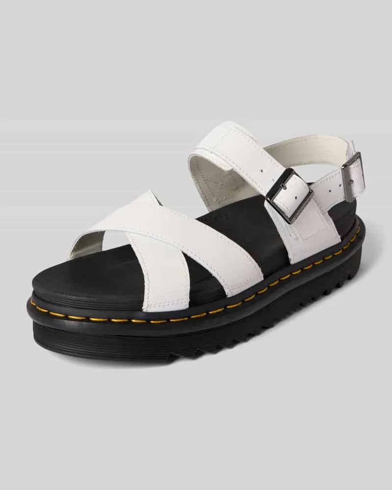 Dr.Martens Sandalette aus Leder Modell 'Voss II Weiss