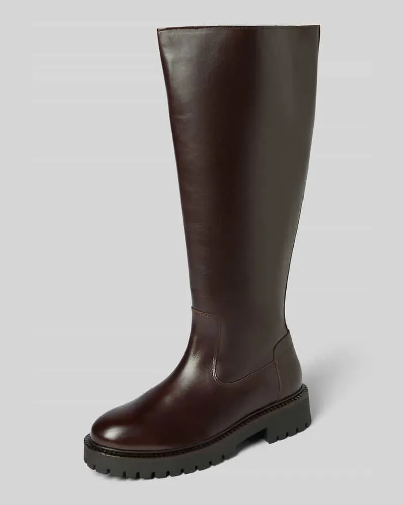 Marc O'Polo Stiefel aus echtem Rindsleder Dunkelbraun