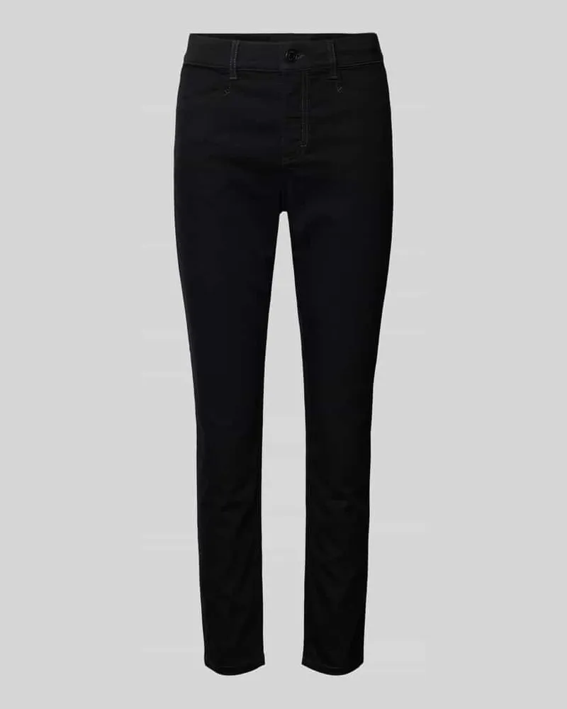 ANGELS  Slim Fit Hose mit Ziernähten Modell 'Ornella Black