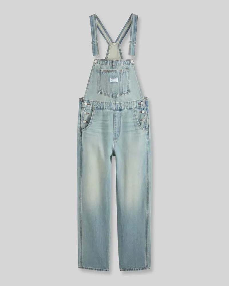 Levi's Regular Fit Jumpsuit aus reiner Baumwolle Jeansblau