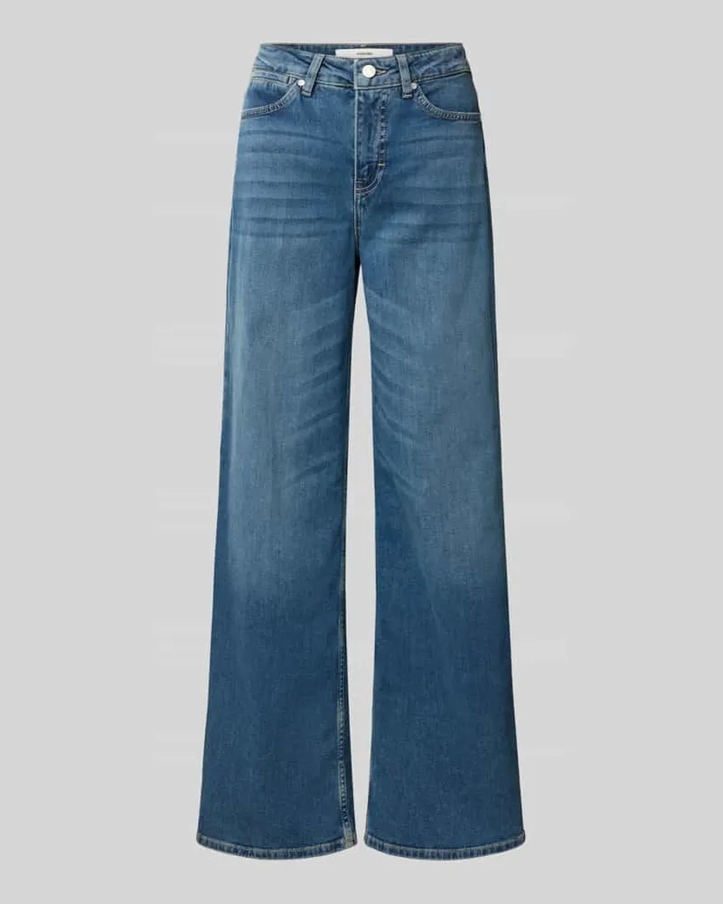 someday. Straight Fit Jeans im 5-Pocket-Design Modell 'Cellma Jeansblau