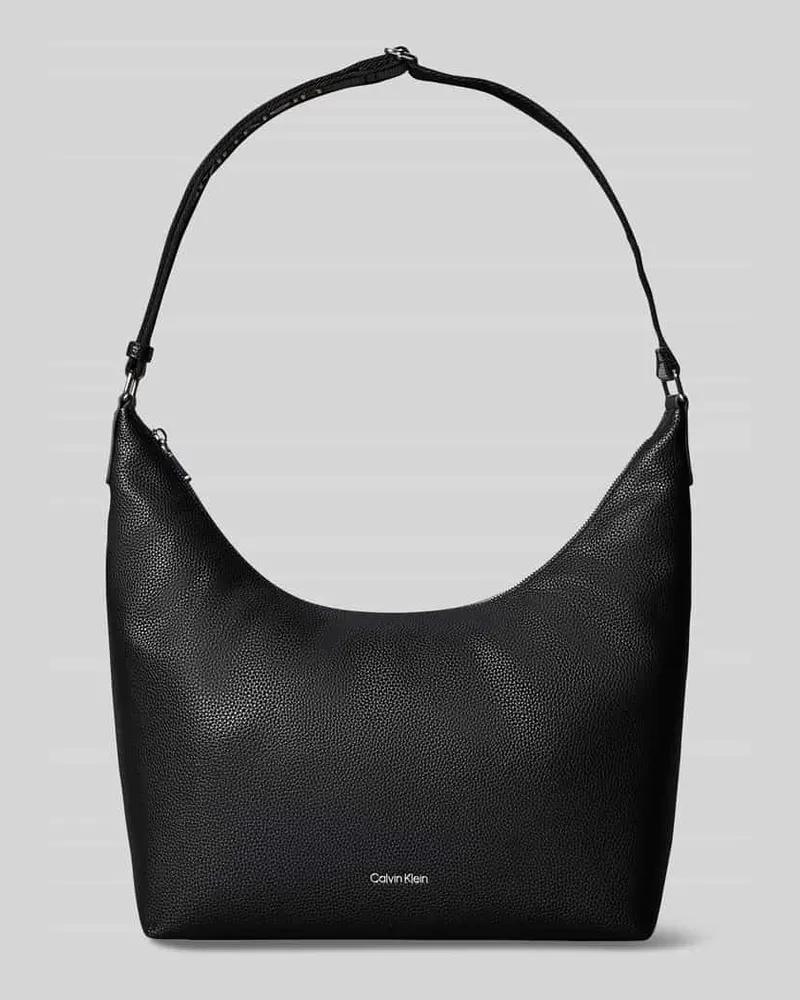 Calvin Klein Henkeltasche mit Label-Schriftzug Black