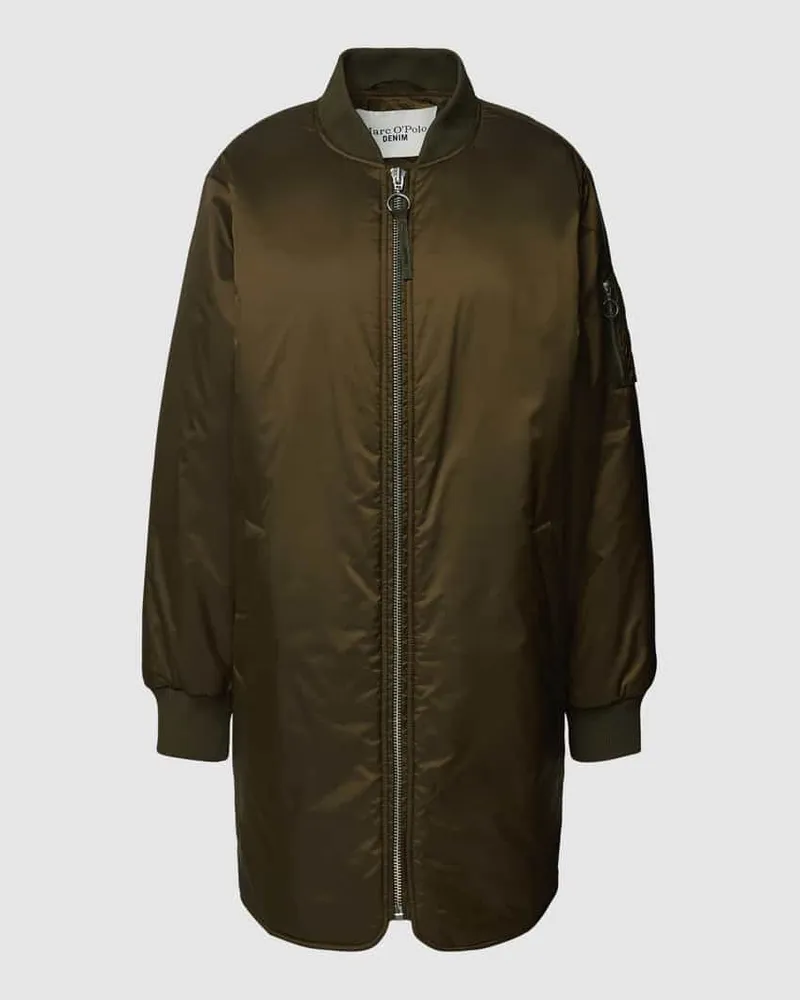 Marc O'Polo Kurzmantel mit Pattentaschen Oliv