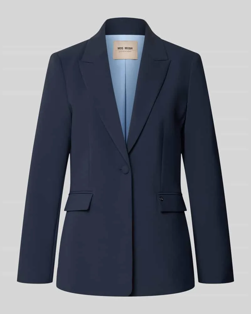Mos Mosh Regular Fit Blazer mit Reverskragen Modell 'Leonora Marine