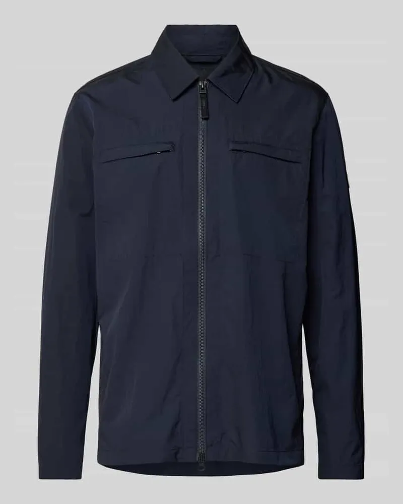 AlphaTauri Jacke mit Zweiwege-Reißverschluss Modell 'OLUM Marine