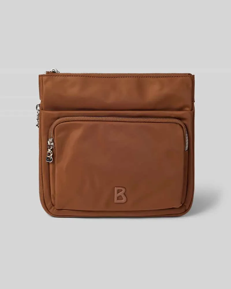Bogner Handtasche mit Logo-Detail Modell 'Serena Mittelbraun
