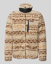 Columbia Sportswear Company Sweatjacke mit Stehkragen Modell 'Winter Pass Sand