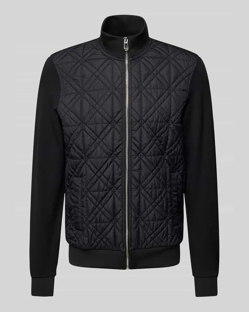 JOOP! Sweatjacke mit Reißverschluss Black