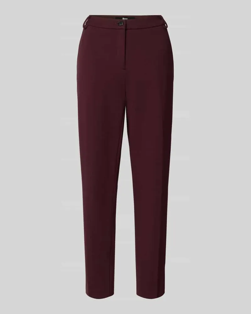 Brax Regular Fit Chino aus Viskose-Mix Modell 'MARON Bordeaux