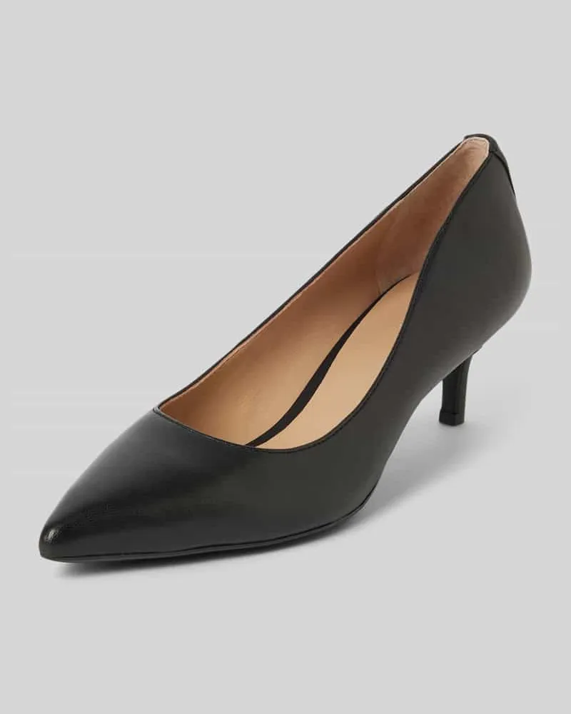 Ralph Lauren Pumps mit Label-Applikation Modell 'ADRIENNE Black