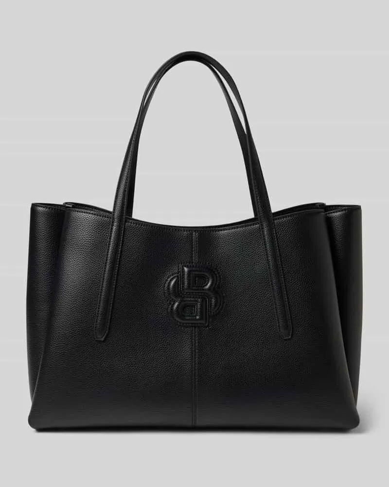 HUGO BOSS Shopper mit Double-B-Monogramm Black