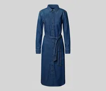 Hemdblusenkleid in Jeans-Optik Modell 'LANAINE