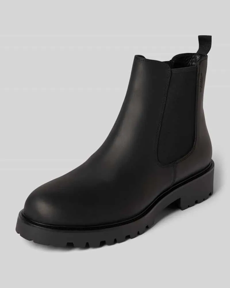 Vagabond Chelsea Boots aus Rindsvelours Modell 'KENOVA Black