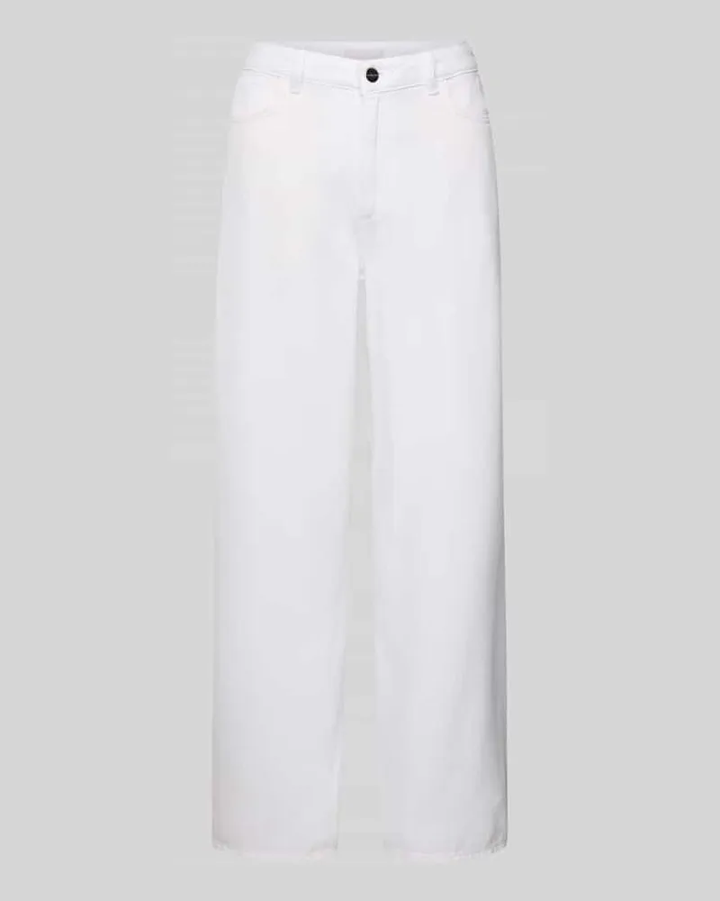 Rich&Royal Straight Leg Jeans im 5-Pocket-Design Weiss