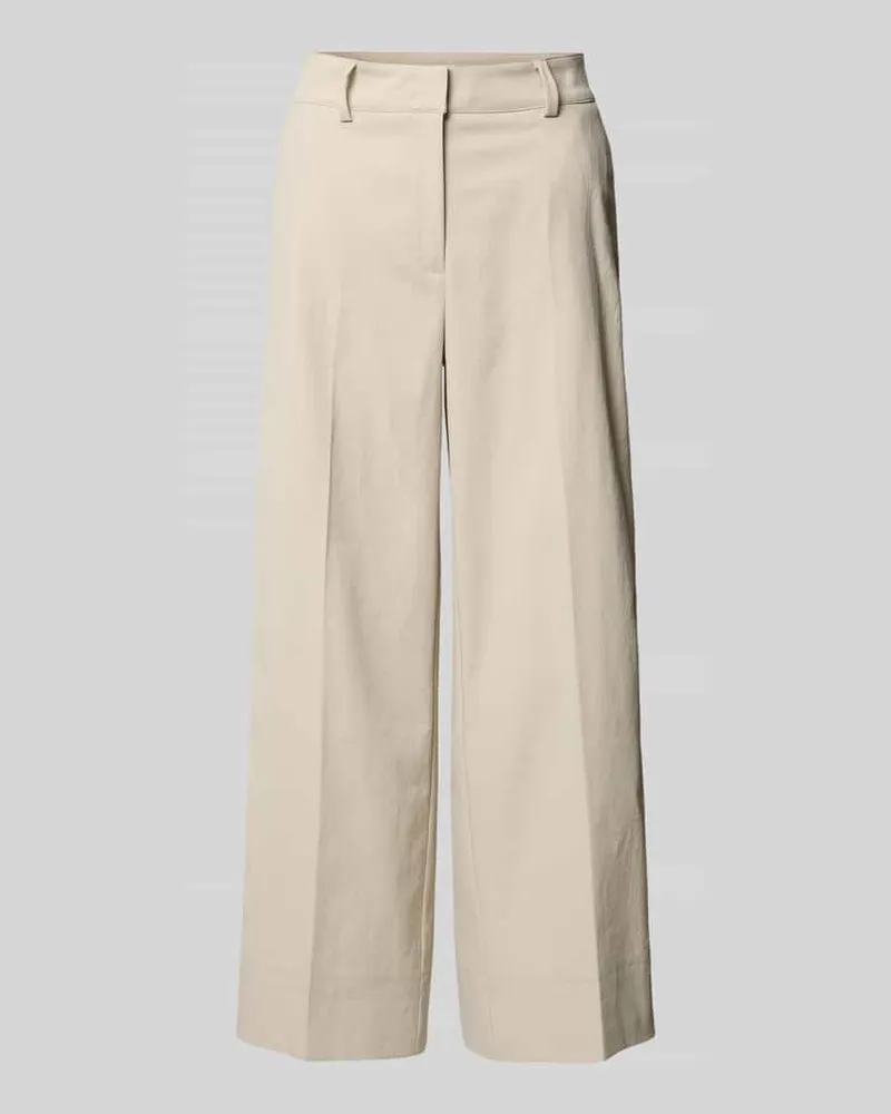 Cambio Stoffhose mit Eingrifftaschen Modell 'CARA Sand
