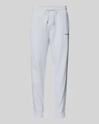 Michael Kors Sweatpants mit Label-Print Weiss