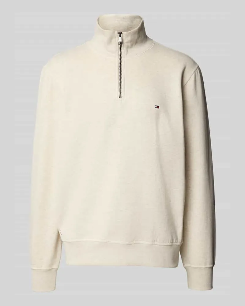Tommy Hilfiger Pullover aus Baumwoll-Mix Offwhite