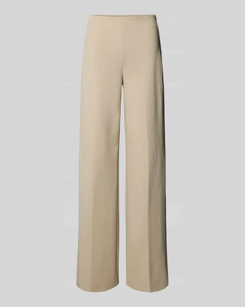 Drykorn Straight Leg Stoffhose mit Bundfalten Offwhite