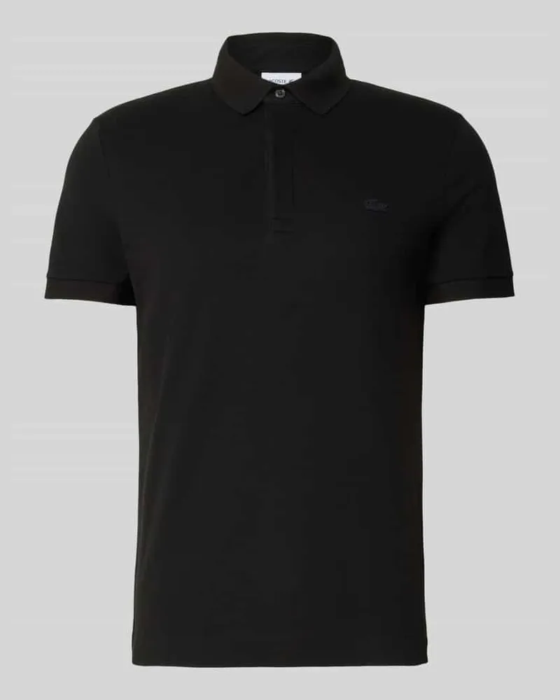 Lacoste Regular Fit Poloshirt aus Baumwoll-Mix Black
