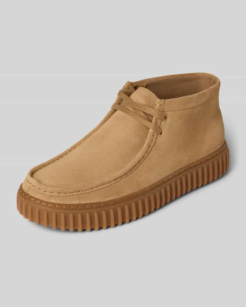 Clarks Boots mit profilierter Sohle Modell 'Torhill Hi Sand