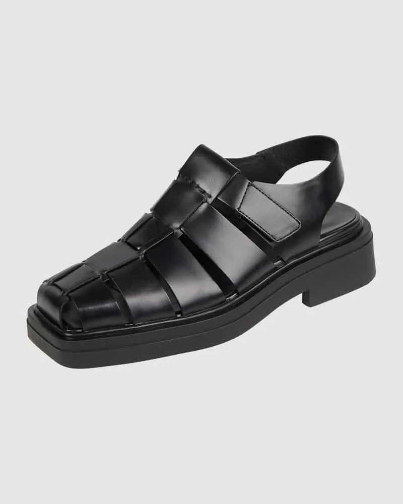 Vagabond Sandalen aus Leder Modell 'Eyra Black