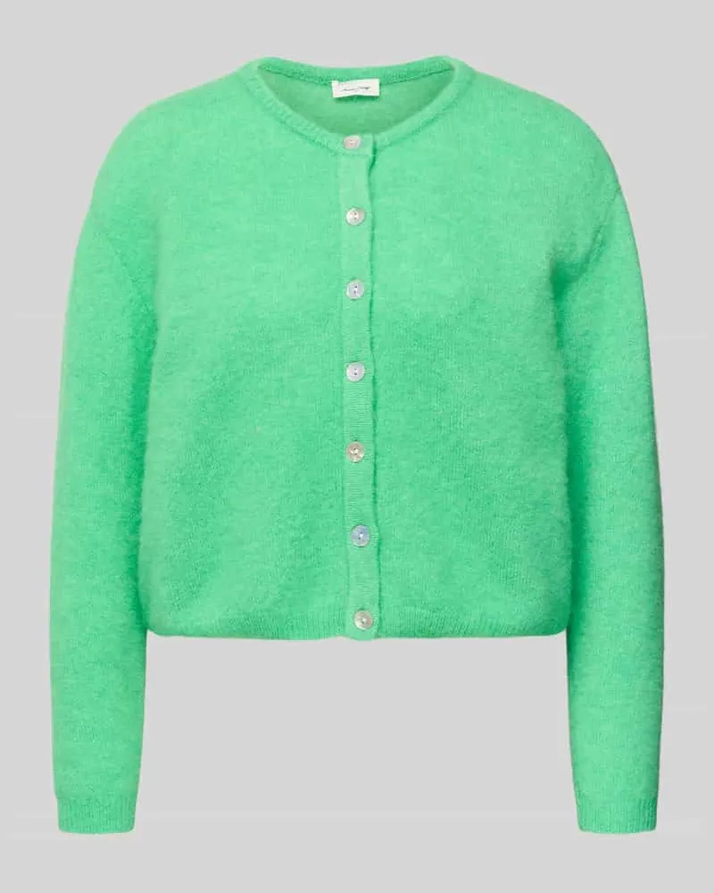 American Vintage Strickjacke mit Knopfleiste Modell 'VITOW Grass