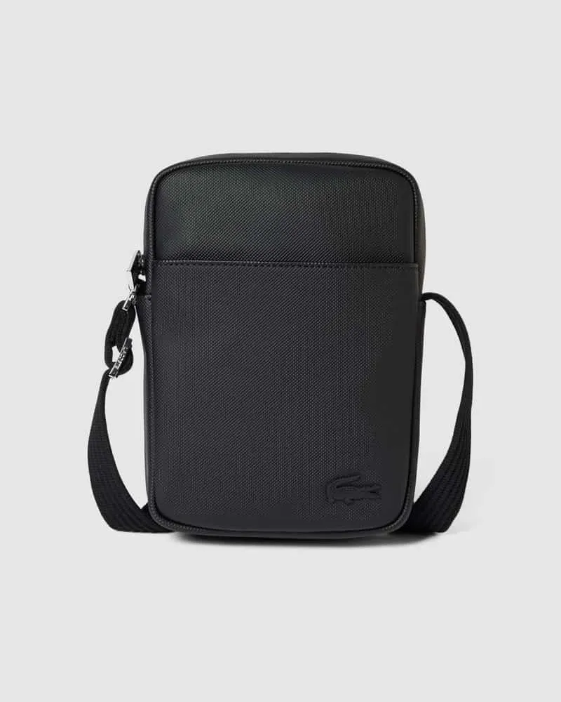 Lacoste Umhängetasche mit Label-Detail Black