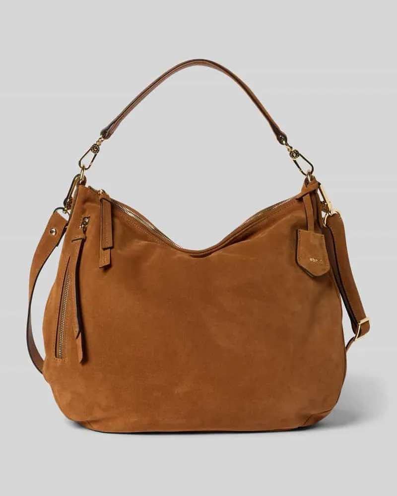 Abro Handtasche mit Tragehenkel Cognac