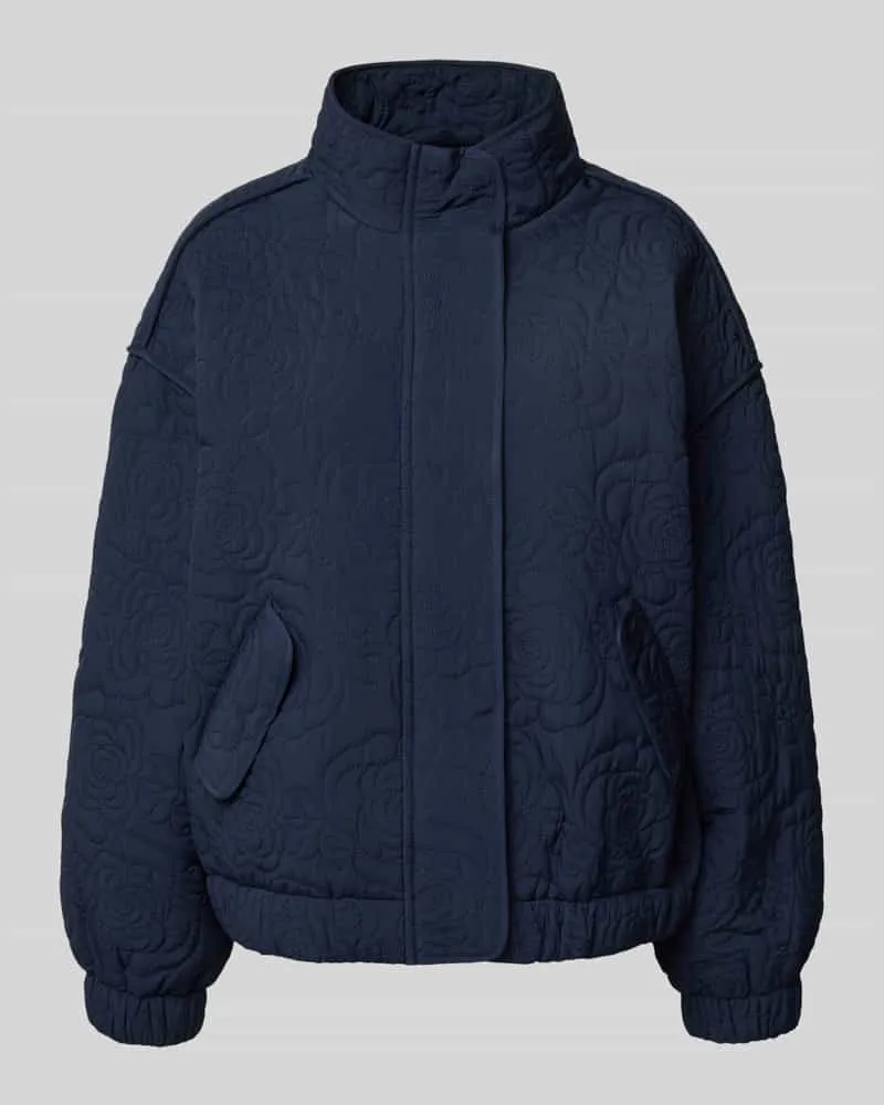 Y.A.S Jacke mit Stehkragen Modell 'FIPURA Marine