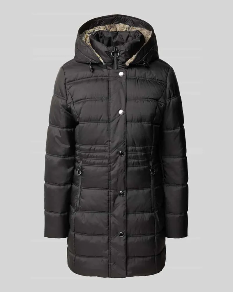 Betty Barclay Steppmantel mit Kapuze Modell 'LT SEPTEMBER Black