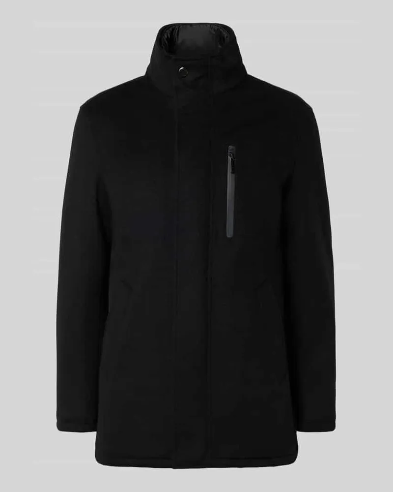 Bugatti Jacke mit Stehkragen Black