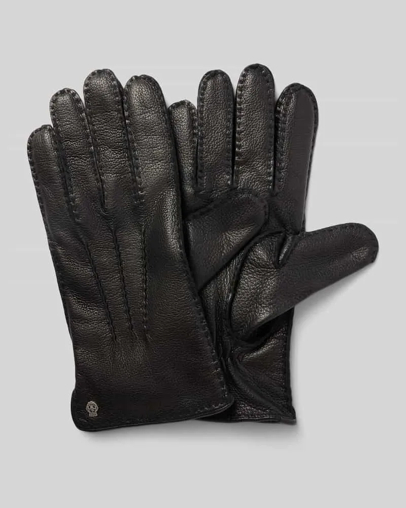 Roeckl Lederhandschuhe aus echtem Leder Modell 'Garmisch Black