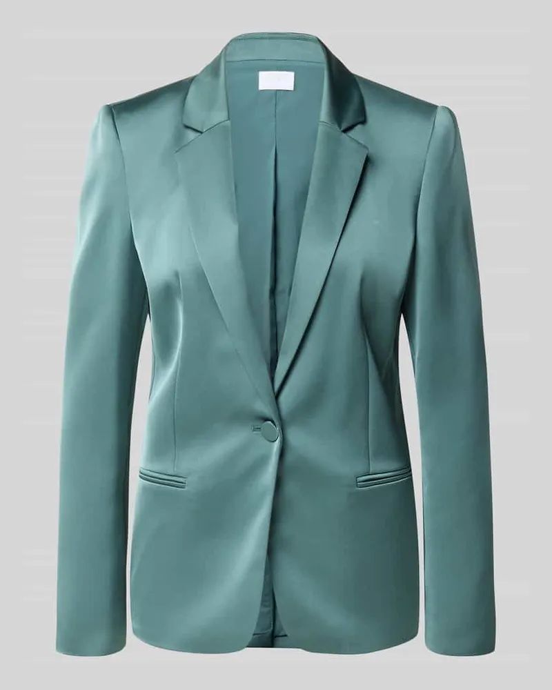 JAKE*S Slim Fit Blazer mit Paspeltaschen Schilf