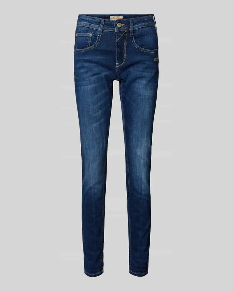 Gang Jeans im 5-Pocket-Design 'Modell' AMELIE Blau