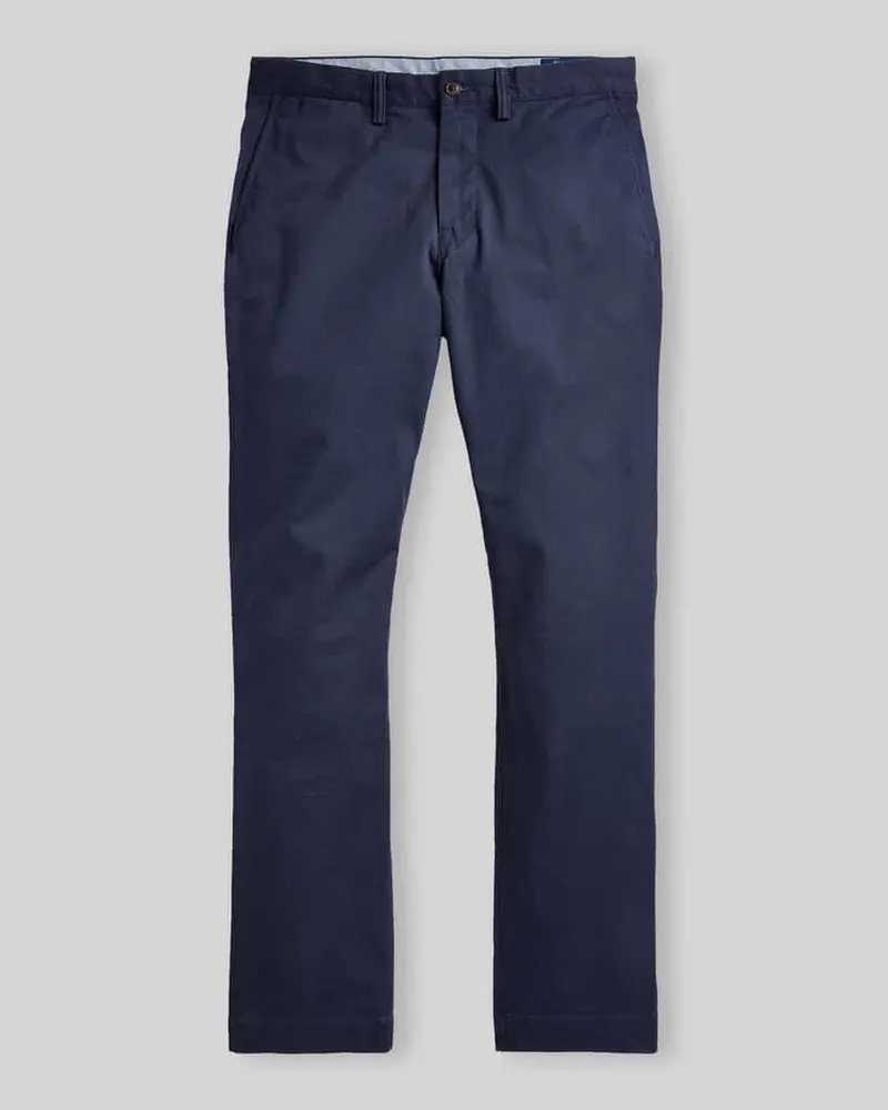 Ralph Lauren Regular Fit Chino aus Baumwoll-Mix Dunkelblau