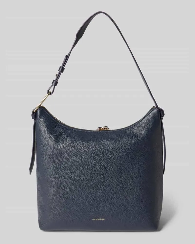 Coccinelle Handtasche aus Leder mit Label-Detail Modell 'MALORY Marine