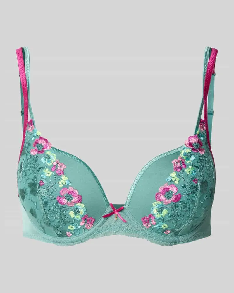Marie Jo BH mit floralem Stitching Modell 'Lizelot Gruen